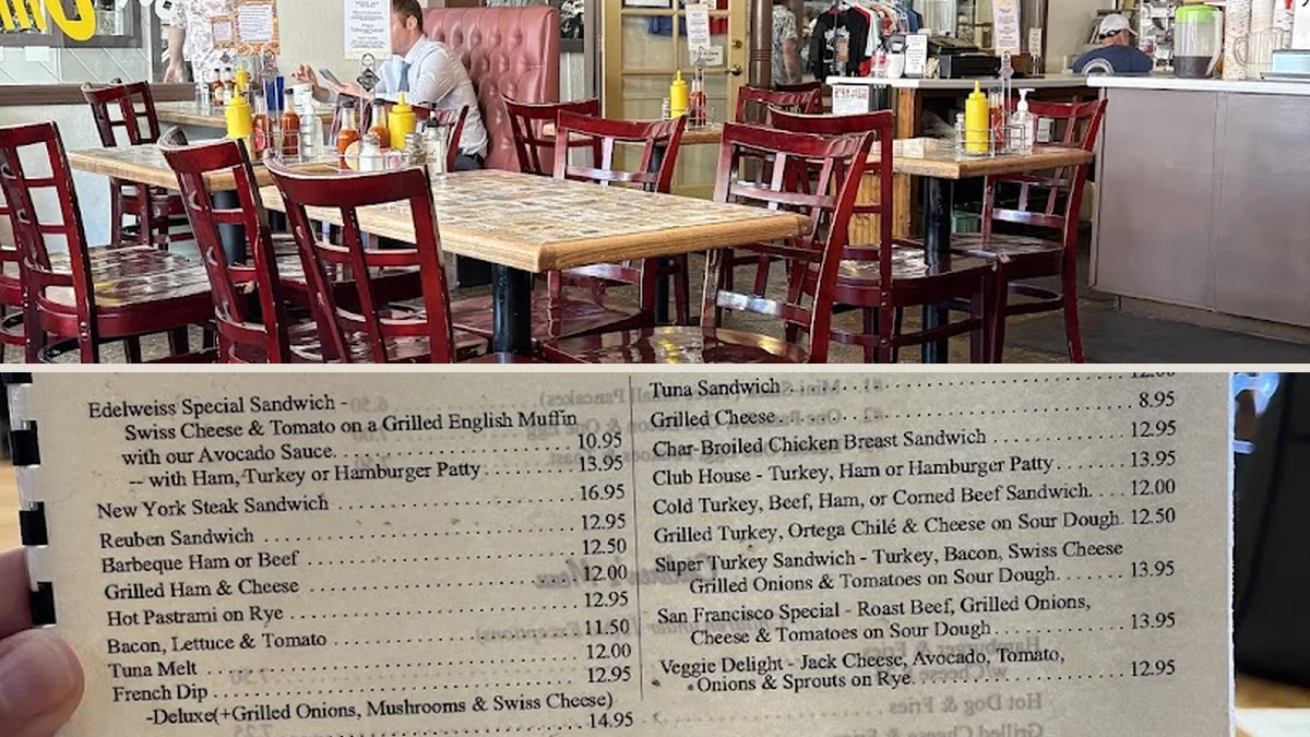 Classic restaurant seating in a casual room.